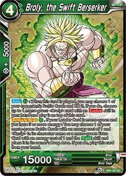Image for Broly, the Swift Berserker - Dragon Ball Super: Masters