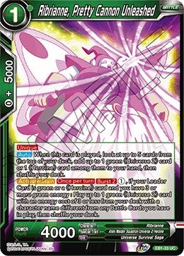 Image for Ribrianne, Pretty Cannon Unleashed - Dragon Ball Super: Masters