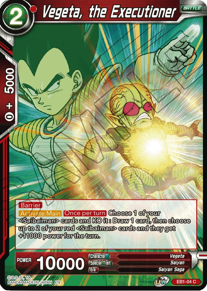 Image for Vegeta, the Executioner - Dragon Ball Super: Masters