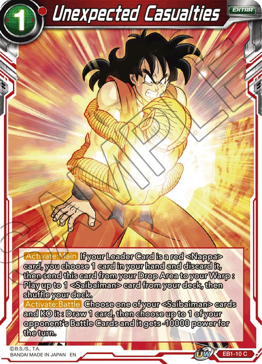 Image for Unexpected Casualties - Dragon Ball Super: Masters