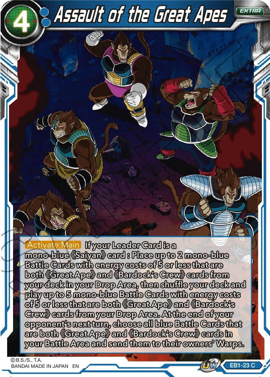 Image for Assault of the Great Apes - Dragon Ball Super: Masters