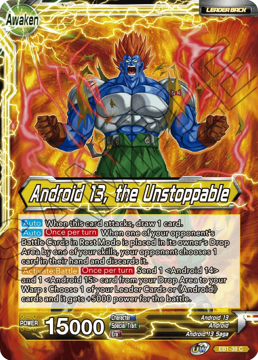Image for Android 13, Android 14, & Android 15 // Android 13, the Unstoppable - Dragon Ball Super: Masters