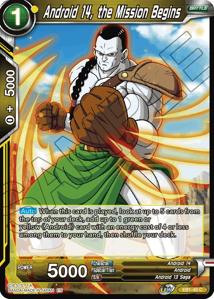 Image for Android 14, the Mission Begins - Dragon Ball Super: Masters