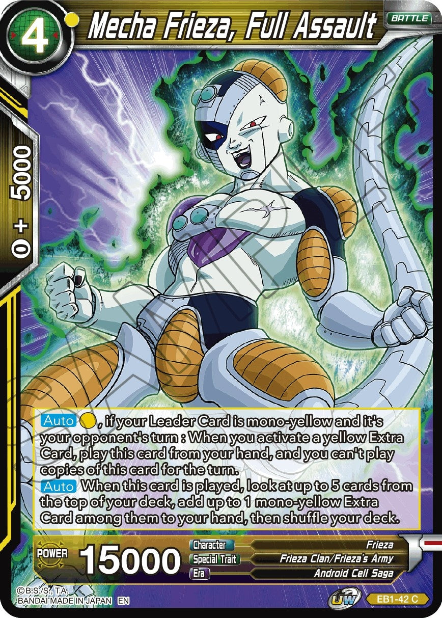 Image for Mecha Frieza, Full Assault - Dragon Ball Super: Masters