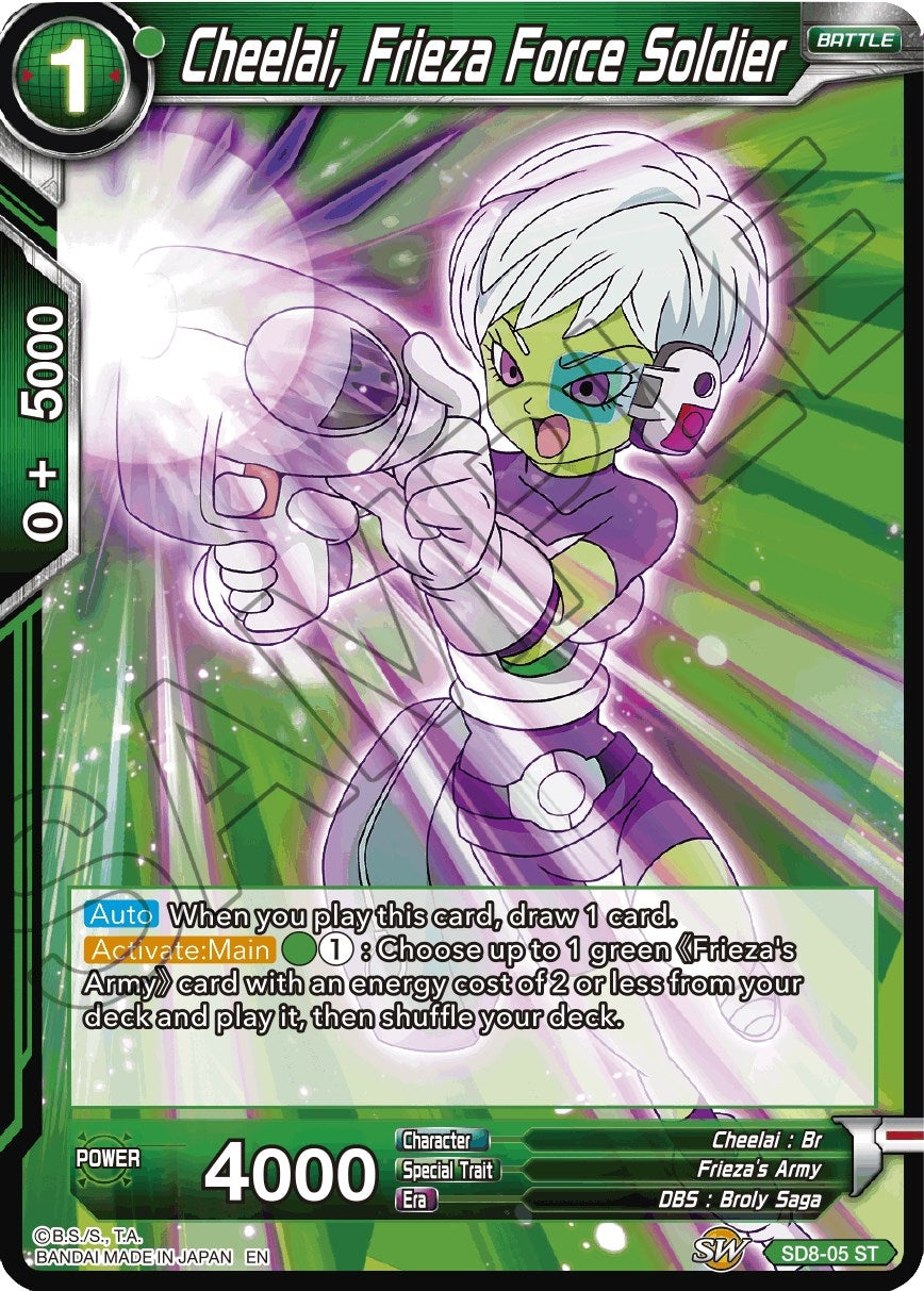 Image for Cheelai, Frieza Force Soldier (Reprint) - Dragon Ball Super: Masters