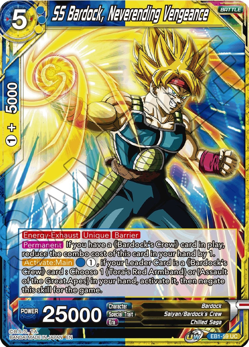 Image for SS Bardock, Neverending Vengeance - Dragon Ball Super: Masters