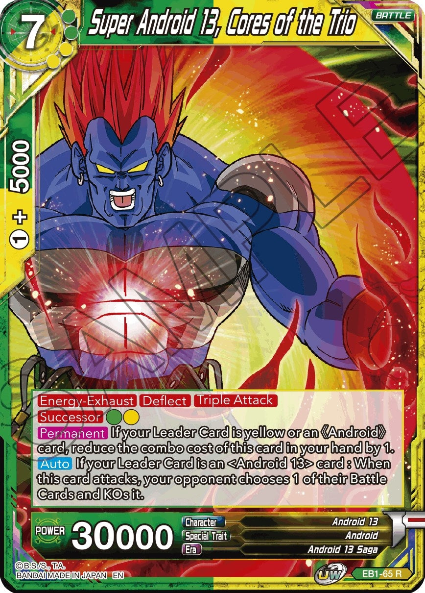 Image for Super Android 13, Cores of the Trio - Dragon Ball Super: Masters