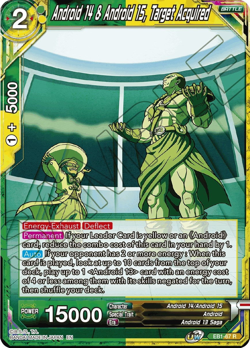 Image for Android 14 & Android 15, Target Acquired - Dragon Ball Super: Masters
