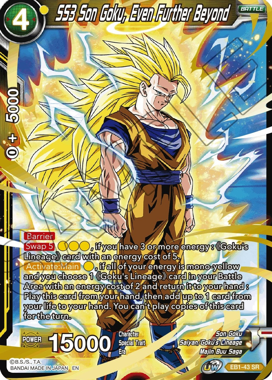 Image for SS3 Son Goku, Even Further Beyond - Dragon Ball Super: Masters