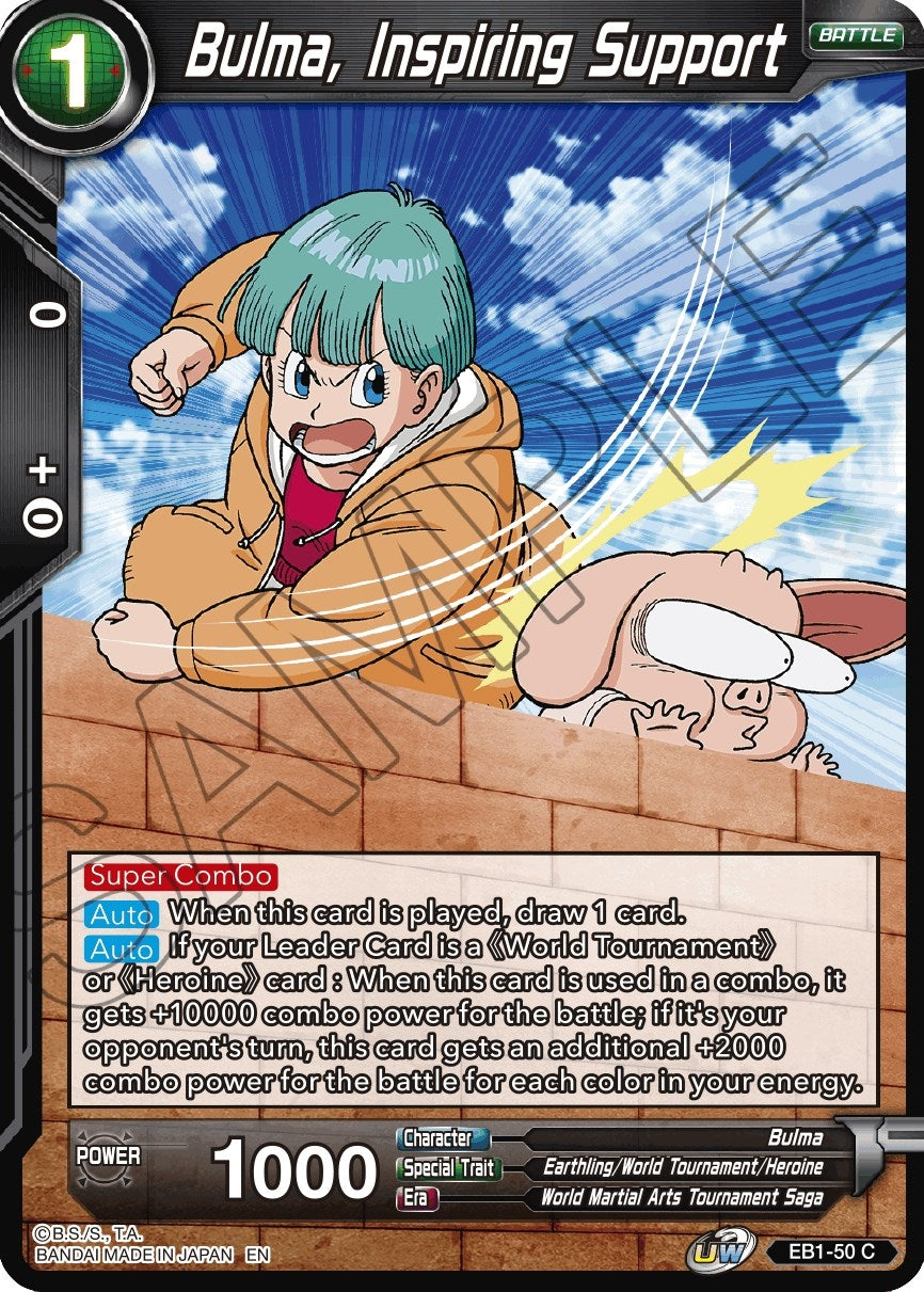 Image for Bulma, Inspiring Support - Dragon Ball Super: Masters