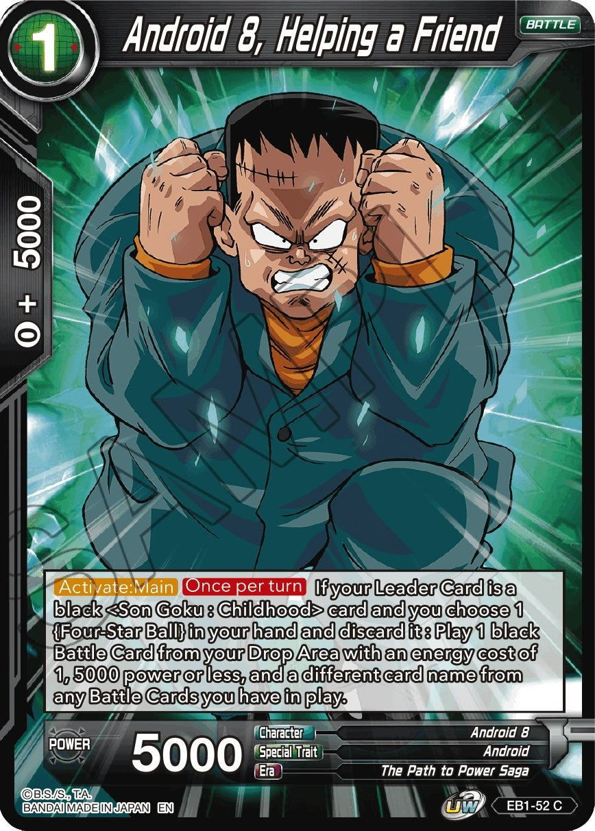 Image for Android 8, Helping a Friend - Dragon Ball Super: Masters