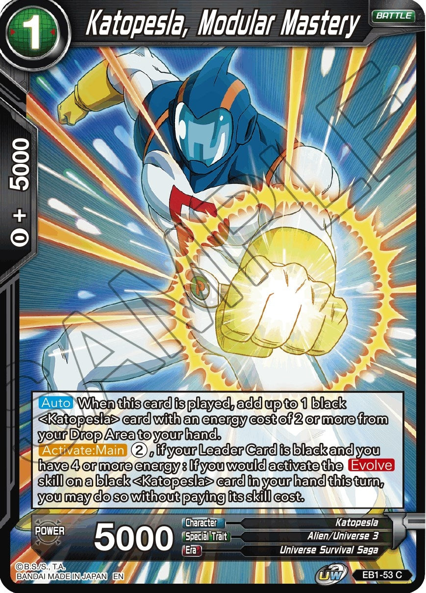 Image for Katopesla, Modular Mastery - Dragon Ball Super: Masters
