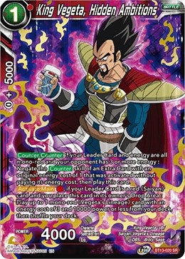 Image for King Vegeta, Hidden Ambitions - Dragon Ball Super: Masters