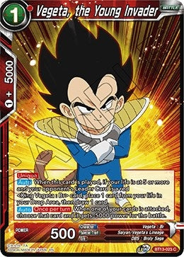 Image for Vegeta, the Young Invader - Dragon Ball Super: Masters