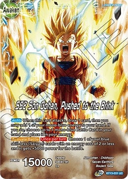 Image for Son Gohan // SS2 Son Gohan, Pushed to the Brink - Dragon Ball Super: Masters