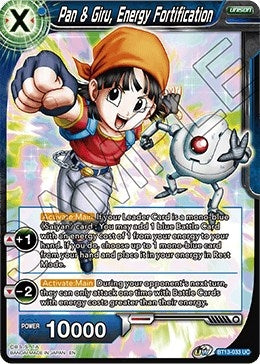 Image for Pan & Giru, Energy Fortification - Dragon Ball Super: Masters