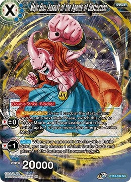 Image for Majin Buu, Assault of the Agents of Destruction - Dragon Ball Super: Masters