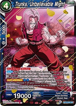 Image for Trunks, Unbelievable Might - Dragon Ball Super: Masters