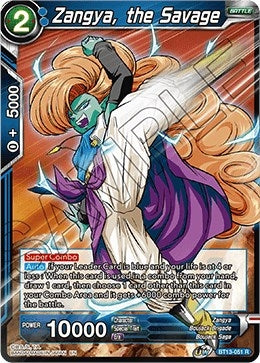 Image for Zangya, the Savage - Dragon Ball Super: Masters