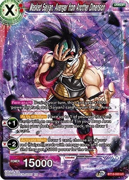 Image for Masked Saiyan, Avenger from Another Dimension - Dragon Ball Super: Masters