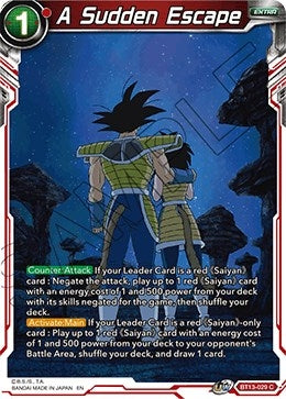 Image for A Sudden Escape - Dragon Ball Super: Masters