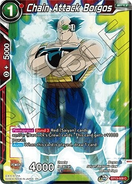 Image for Chain Attack Borgos - Dragon Ball Super: Masters