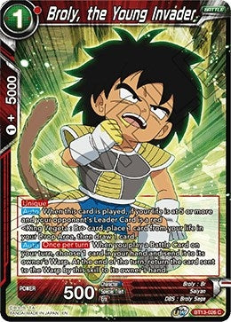 Image for Broly, the Young Invader - Dragon Ball Super: Masters