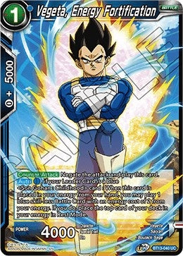 Image for Vegeta, Energy Fortification - Dragon Ball Super: Masters