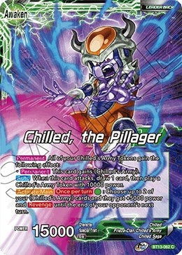 Image for Chilled // Chilled, the Pillager - Dragon Ball Super: Masters