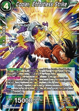 Image for Cooler, Effortless Strike - Dragon Ball Super: Masters