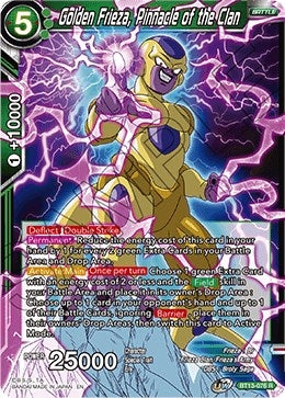 Image for Golden Frieza, Pinnacle of the Clan - Dragon Ball Super: Masters