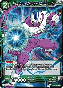 Image for Cooler, Vicious Ambush - Dragon Ball Super: Masters