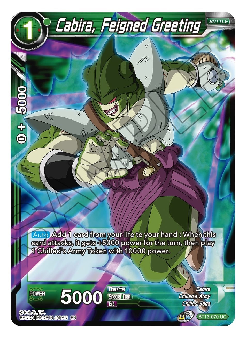 Image for Cabira, Feigned Greeting - Dragon Ball Super: Masters