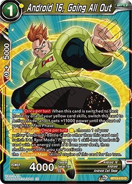 Image for Android 16, Going All Out - Dragon Ball Super: Masters