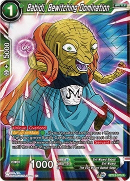 Image for Babidi, Bewitching Domination - Dragon Ball Super: Masters