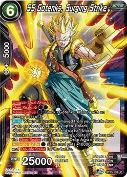 Image for SS Gotenks, Surging Strike - Dragon Ball Super: Masters