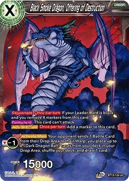 Image for Black Smoke Dragon, Offering of Destruction - Dragon Ball Super: Masters