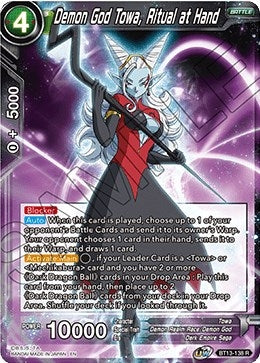 Image for Demon God Towa, Ritual at Hand - Dragon Ball Super: Masters