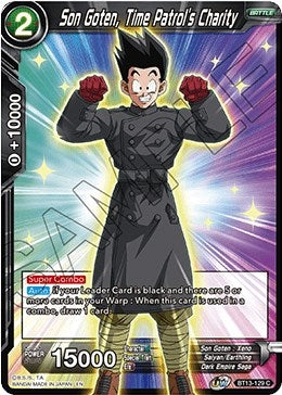 Image for Son Goten, Time Patrol's Charity - Dragon Ball Super: Masters