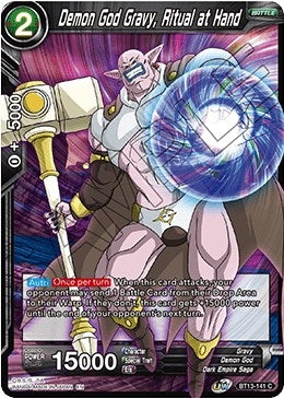 Image for Demon God Gravy, Ritual at Hand - Dragon Ball Super: Masters