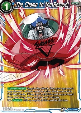 Image for The Champ to the Rescue! - Dragon Ball Super: Masters