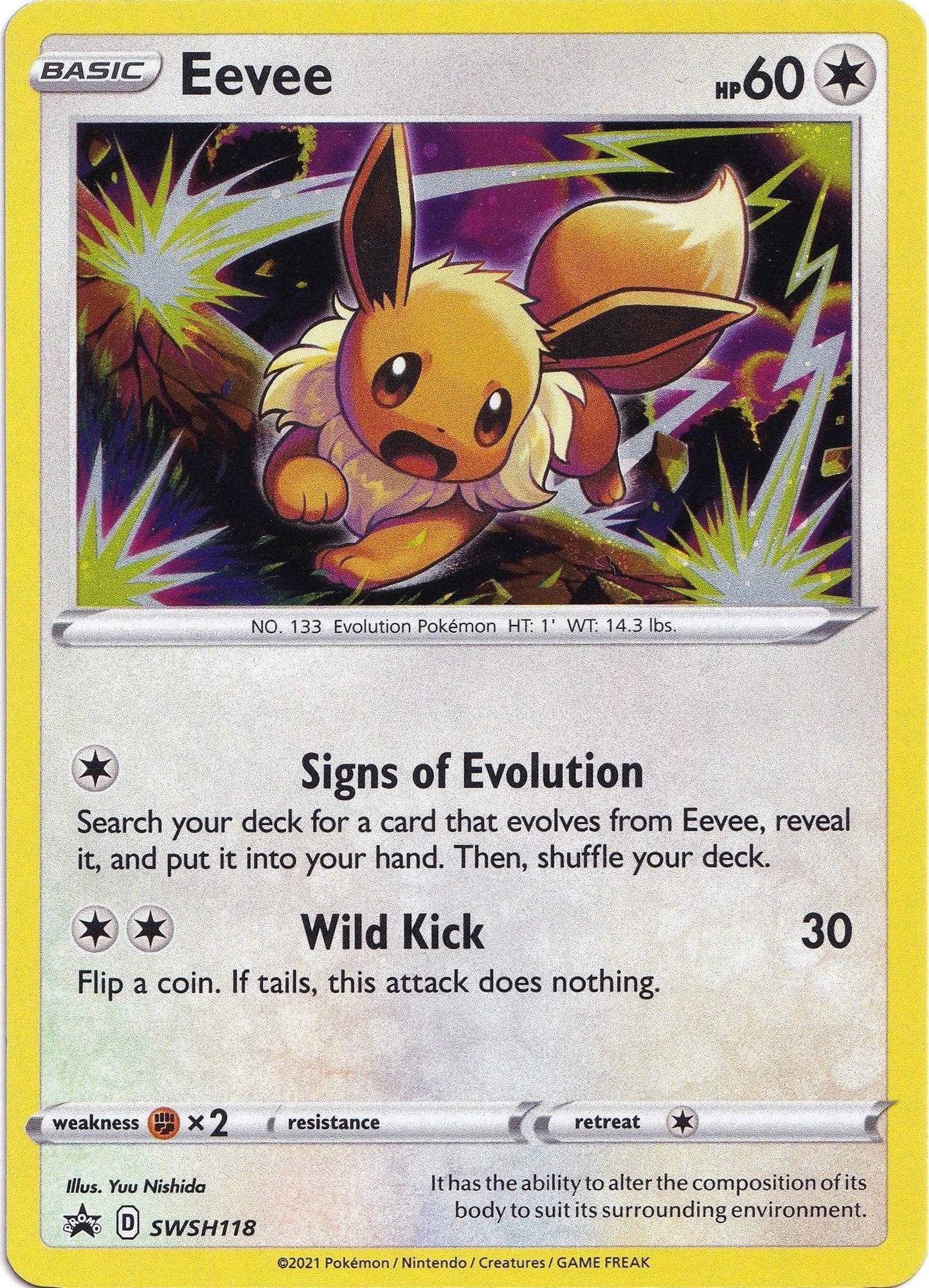 Image for Eevee - SWSH118 - Pokemon
