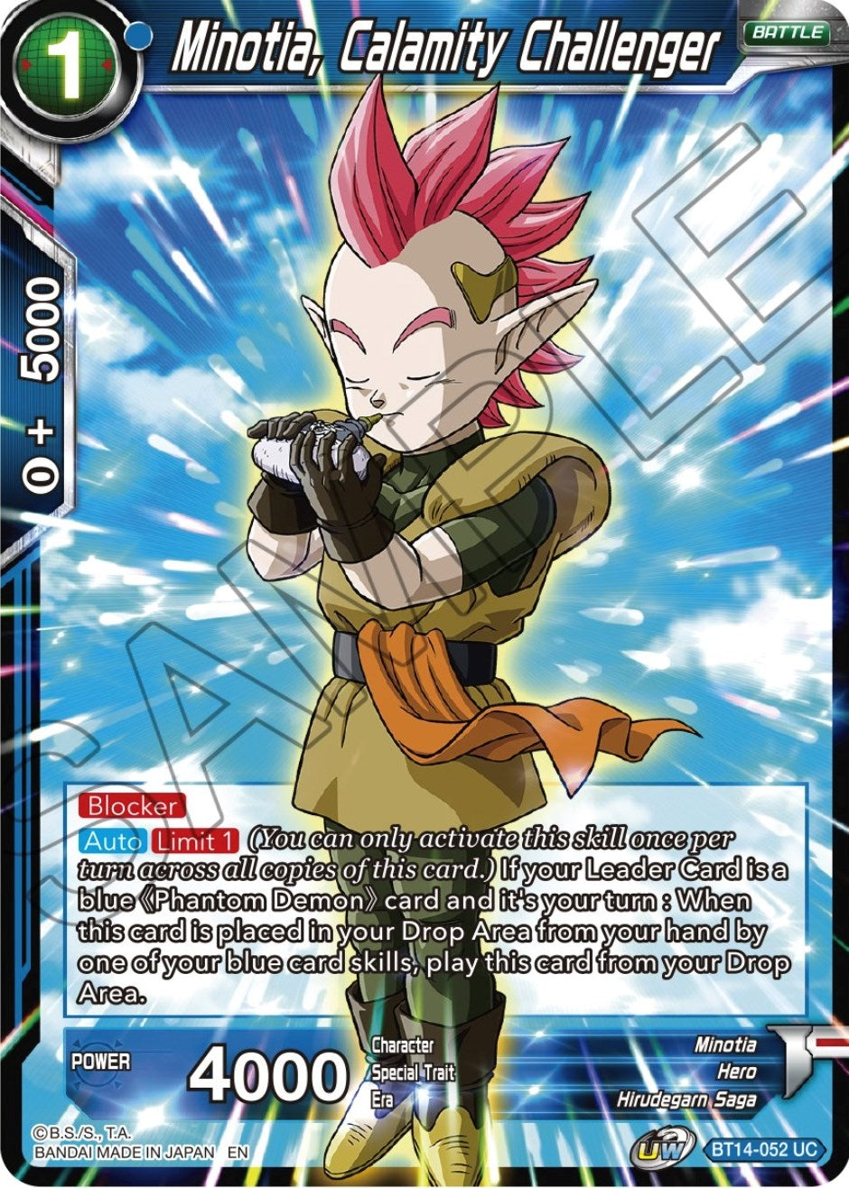 Image for Minotia, Calamity Challenger - Dragon Ball Super: Masters