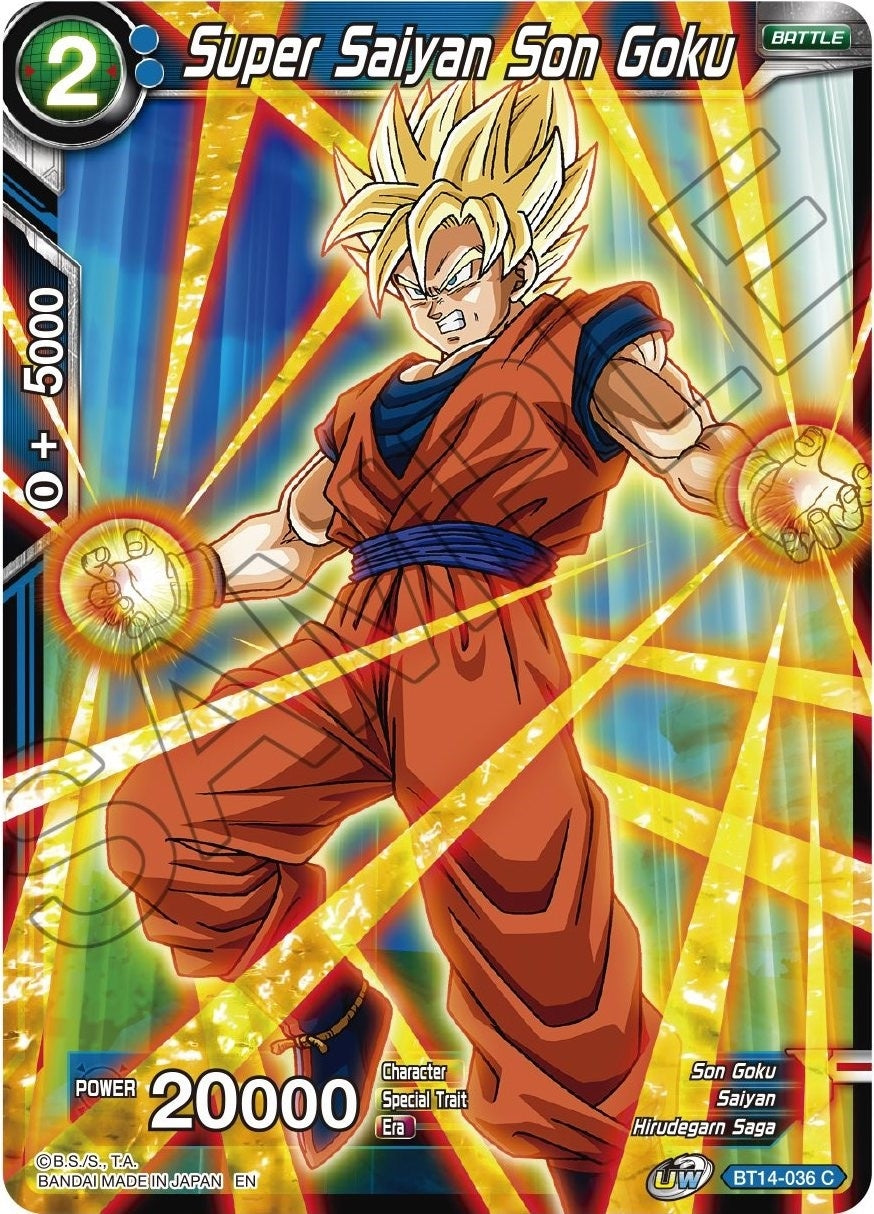 Image for Super Saiyan Son Goku (BT14-036) - Dragon Ball Super: Masters