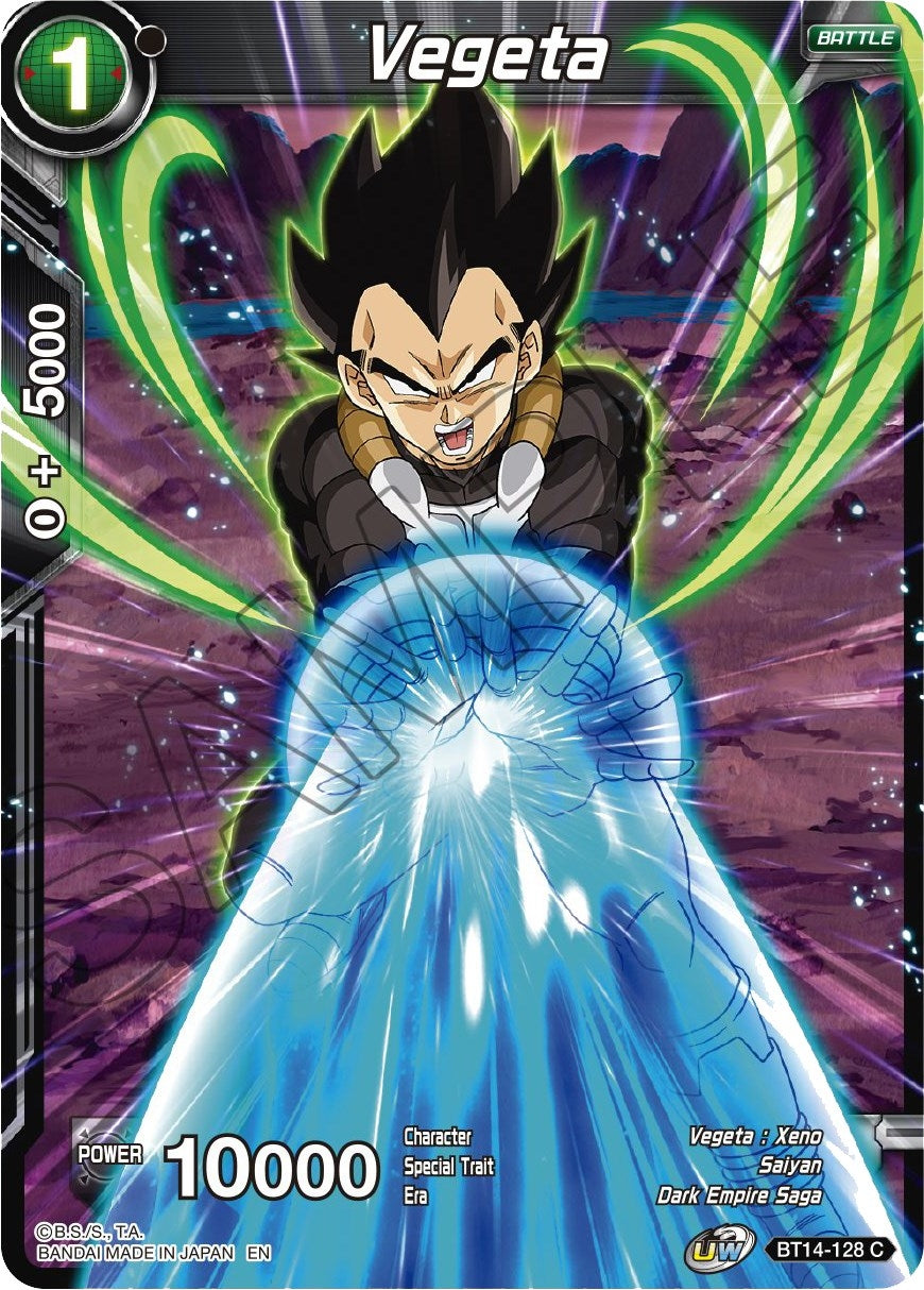 Image for Vegeta (BT14-128) - Dragon Ball Super: Masters