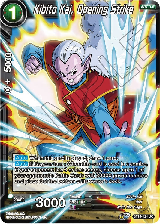 Image for Kibito Kai, Opening Strike - Dragon Ball Super: Masters
