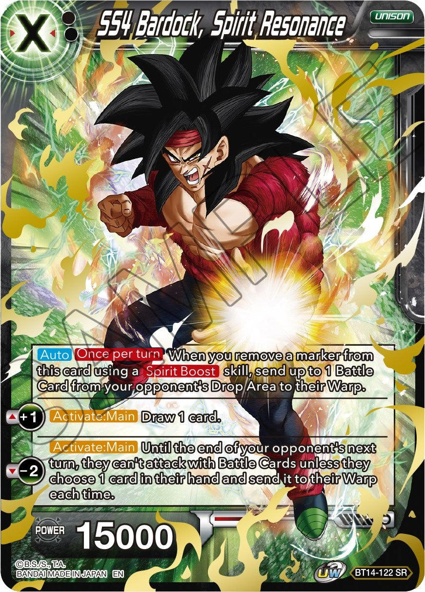 Image for SS4 Bardock, Spirit Resonance - Dragon Ball Super: Masters
