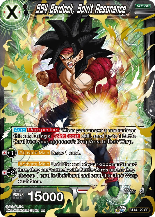 Image for SS4 Bardock, Spirit Resonance - Dragon Ball Super: Masters