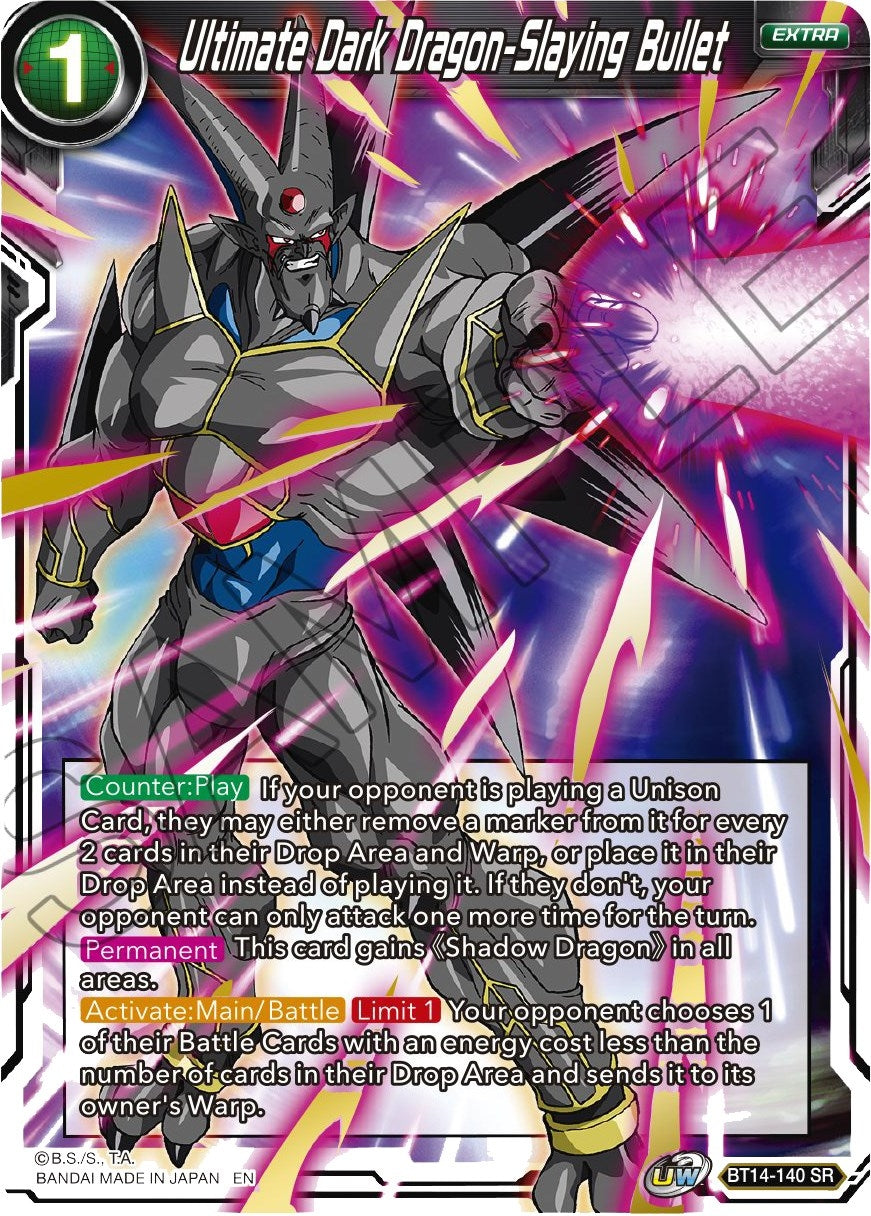 Image for Ultimate Dark Dragon-Slaying Bullet - Dragon Ball Super: Masters