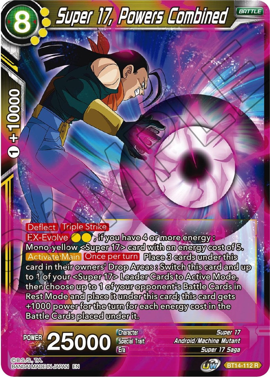 Image for Super 17, Powers Combined - Dragon Ball Super: Masters